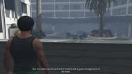A screenshot from The Hotel Assassination mission for GTA V mission guide readers. (Image via Rockstar Games)